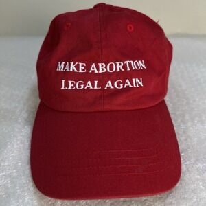 Make Abortion Legal Again Feminist Anti-Trump Red Hat Novelty